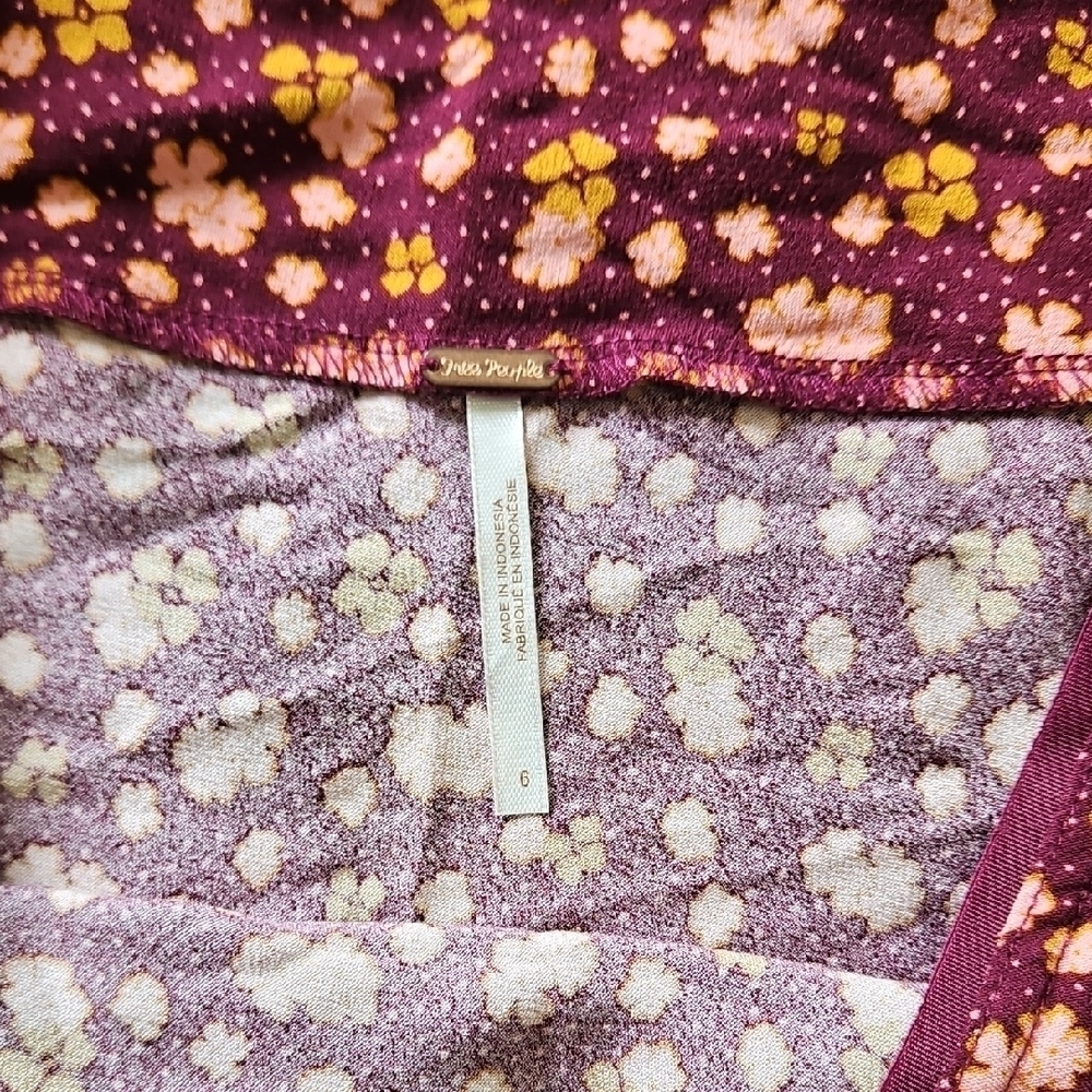 Free People Irl Floral Midi Skirt - Picture 5 of 9